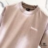69319fdaccd8ab3d7af93974 BALENCIAGA Balenciaga 320g Washed Short-Sleeve T-Shirt with Wavy Coca-Cola Embroidery and Logo Design