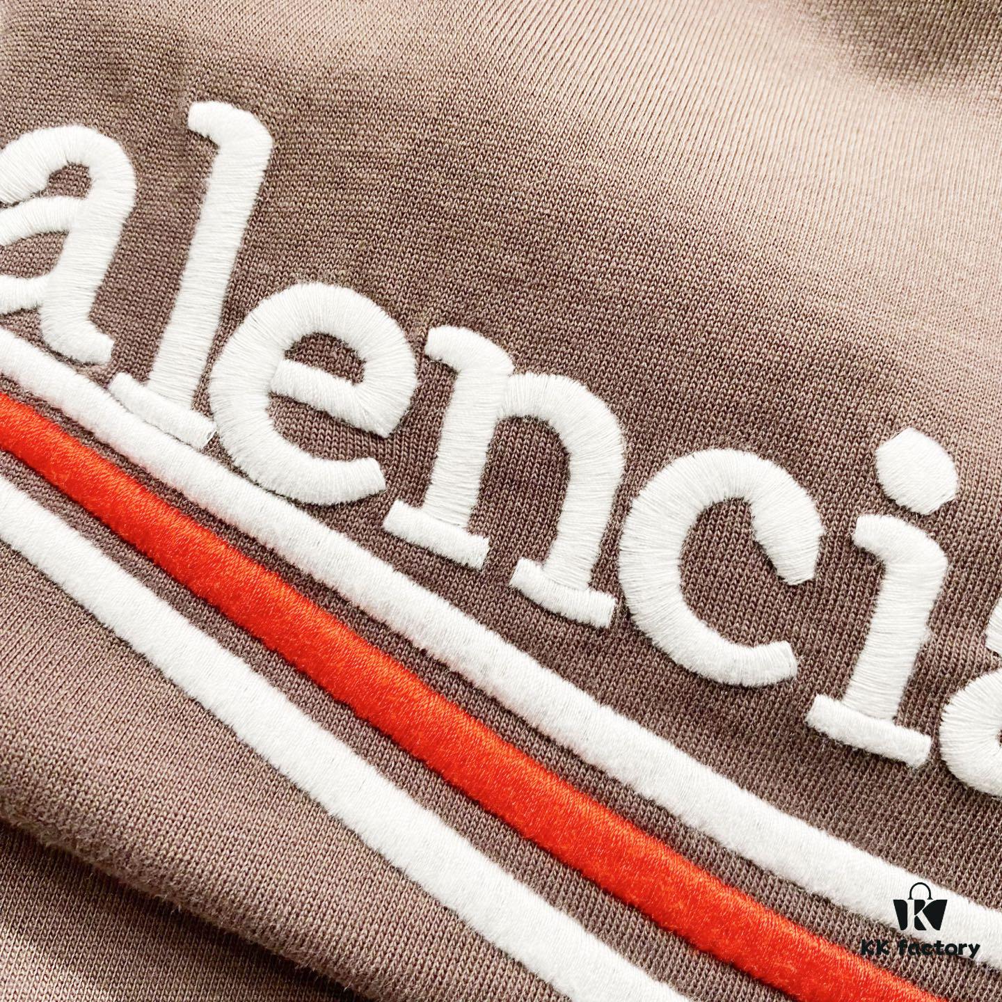 69319fdaccd8ab3d7af93976 BALENCIAGA Balenciaga 320g Washed Short-Sleeve T-Shirt with Wavy Coca-Cola Embroidery and Logo Design