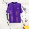 69319fdbccd8ab3d7af9397b BALENCIAGA 320g Washed Short-Sleeve T-Shirt with Wavy Coke Embroidery and Logo Design