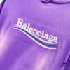 69319fdbccd8ab3d7af93981 BALENCIAGA 320g Washed Short-Sleeve T-Shirt with Wavy Coke Embroidery and Logo Design
