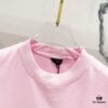 69319fdbccd8ab3d7af9398e BALENCIAGA 320g Washed Short Sleeve T-Shirt with Wavy Coca-Cola Embroidery and Logo Design
