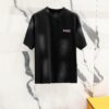 69319fdcccd8ab3d7af9398f BALENCIAGA 320g Washed Short-Sleeve T-Shirt with Wavy Coke Embroidery and Logo Design