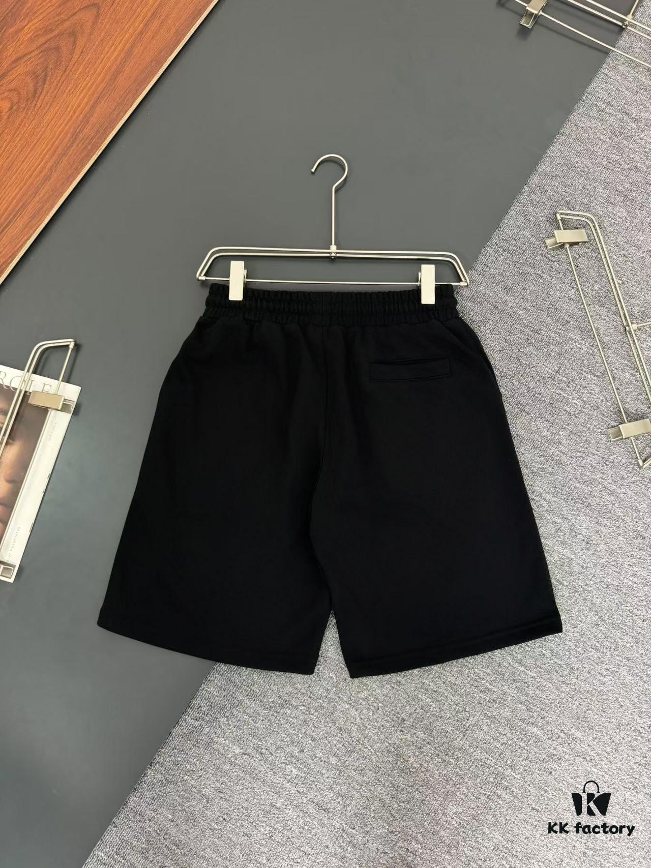 69319fdcccd8ab3d7af9399b LOEWE Lightweight 400g Heavyweight Cotton Loose Embroidered Logo Shorts