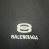 69319fdcccd8ab3d7af9399c Balenciaga 400g Heavyweight Cotton Loose Casual Shorts with Embroidered Logo Design