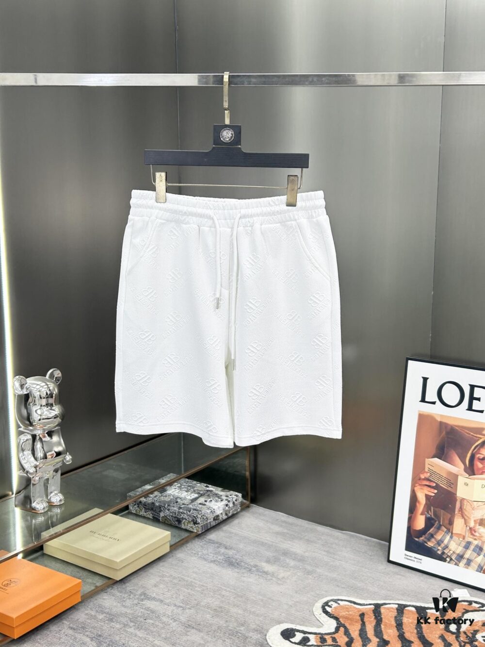 Balenciaga 2025 Spring/Summer New Arrival Jacquard Knit Shorts