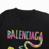69319fdeccd8ab3d7af939b9 BALENCIAGA* Balenciaga* Loose Fit Printed Logo Short Sleeve T-Shirt for Spring and Summer, Stylish Crew Neck Unisex Cotton Tee