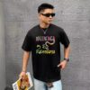 69319fdeccd8ab3d7af939bd BALENCIAGA* Balenciaga* Loose Fit Printed Logo Short Sleeve T-Shirt for Spring and Summer, Stylish Crew Neck Unisex Cotton Tee
