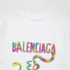 69319fdeccd8ab3d7af939c1 BALENCIAGA*Balenciaga* Loose Fit Printed Logo Short Sleeve T-Shirt for Spring and Summer