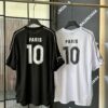 69319fdfccd8ab3d7af939d9 Top Version (Different from Standard Stock) Balenciaga/25SS Paris Fashion Week Manchester United Collaborative Football 10 Number Embroidered Print Short Sleeve T-Shirt