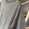 69319fe0ccd8ab3d7af939ef Balenciaga Crown BB Logo Rhinestone Embellished Distressed Washed T-Shirt, Premium Version (Different from Standard Stock), 250g Fabric with Multi-Tear and Cut-Out Wash Treatment, Imported Australian Rhinestones, Heat-Pressed for Durability, High Shine, Loose Fit Unisex Design