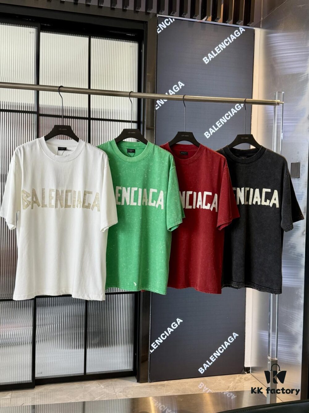 69319fe1ccd8ab3d7af939f7 Balenciaga Top Version Washi Tape Yellow Tape Snowflake Unisex Short Sleeve T-Shirt