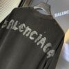 69319fe1ccd8ab3d7af93a03 Balenciaga 25SS New Arrival Letter Tape Print Distressed Washed Ripped Unisex Cotton Oversized Short Sleeve T-Shirt (Top-Tier Version, Distinguished from Standard Market Goods)