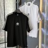 69319fe2ccd8ab3d7af93a0e Balenciaga x Three Leaves Collaboration Logo Embellished Heavyweight T-Shirt (Top Version, Distinguished from Standard Stock)