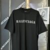 69319fe3ccd8ab3d7af93a20 25SS Balenciaga · Distressed Vintage Letter Print Short Sleeve T-Shirt (Top-Tier Version, Distinguished from Generic Copies)