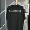69319fe3ccd8ab3d7af93a21 25SS Balenciaga · Distressed Vintage Letter Print Short Sleeve T-Shirt (Top-Tier Version, Distinguished from Generic Copies)