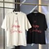 69319fe5ccd8ab3d7af93a3c 2025SS Balenciaga LIPSTICK VALENTINES Oversized Heavy Washed Distressed Short Sleeve T-Shirt (Top-Tier Version, Distinguished from Standard Market Copies)