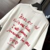 69319fe5ccd8ab3d7af93a3f 2025SS Balenciaga LIPSTICK VALENTINES Oversized Heavy Washed Distressed Short Sleeve T-Shirt (Top-Tier Version, Distinguished from Standard Market Copies)