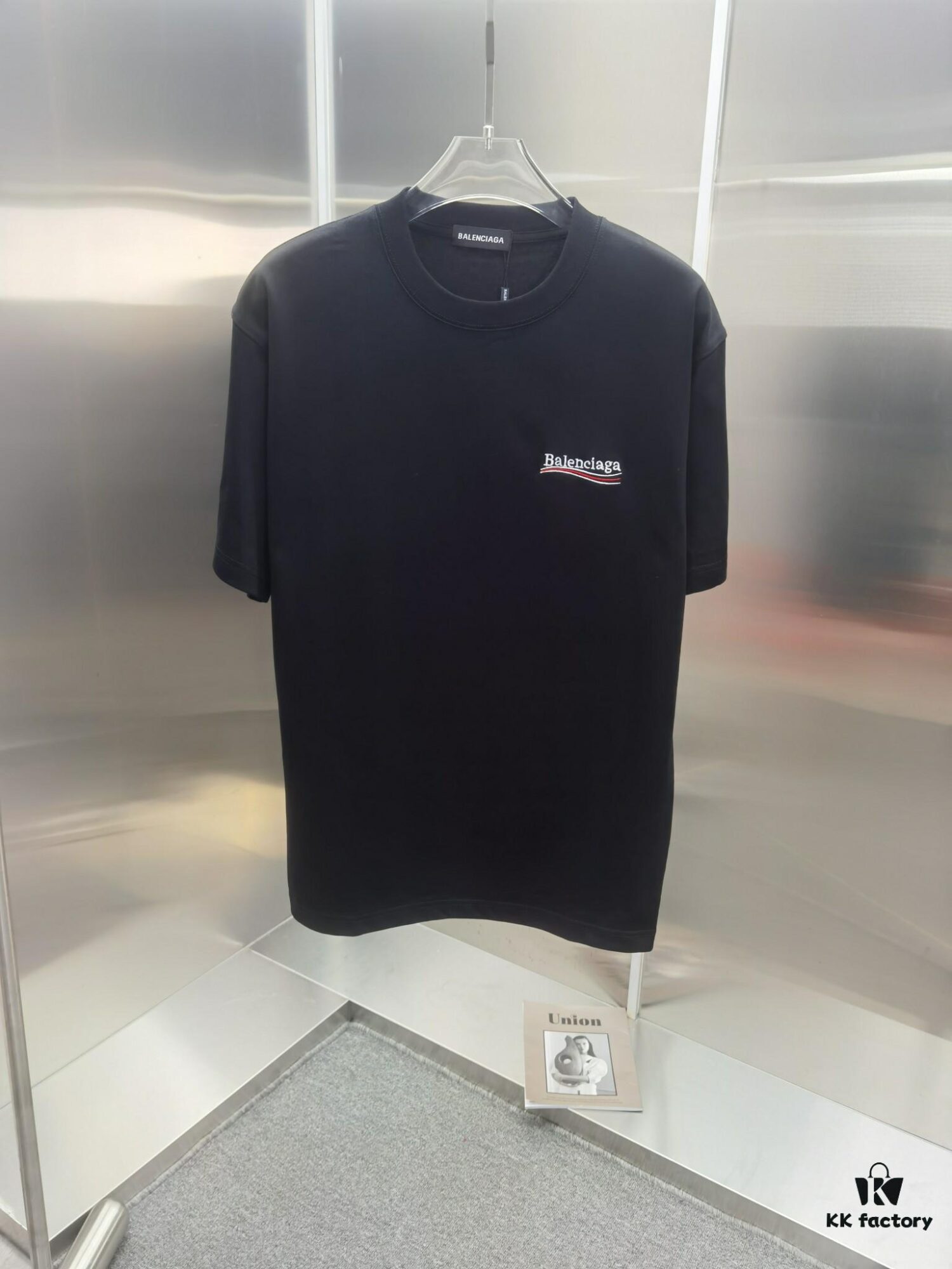 69319fe6ccd8ab3d7af93a4f Paris BLCG (Top-tier Embroidered Version, Distinct from Standard Stock) Short Sleeve T-Shirt
