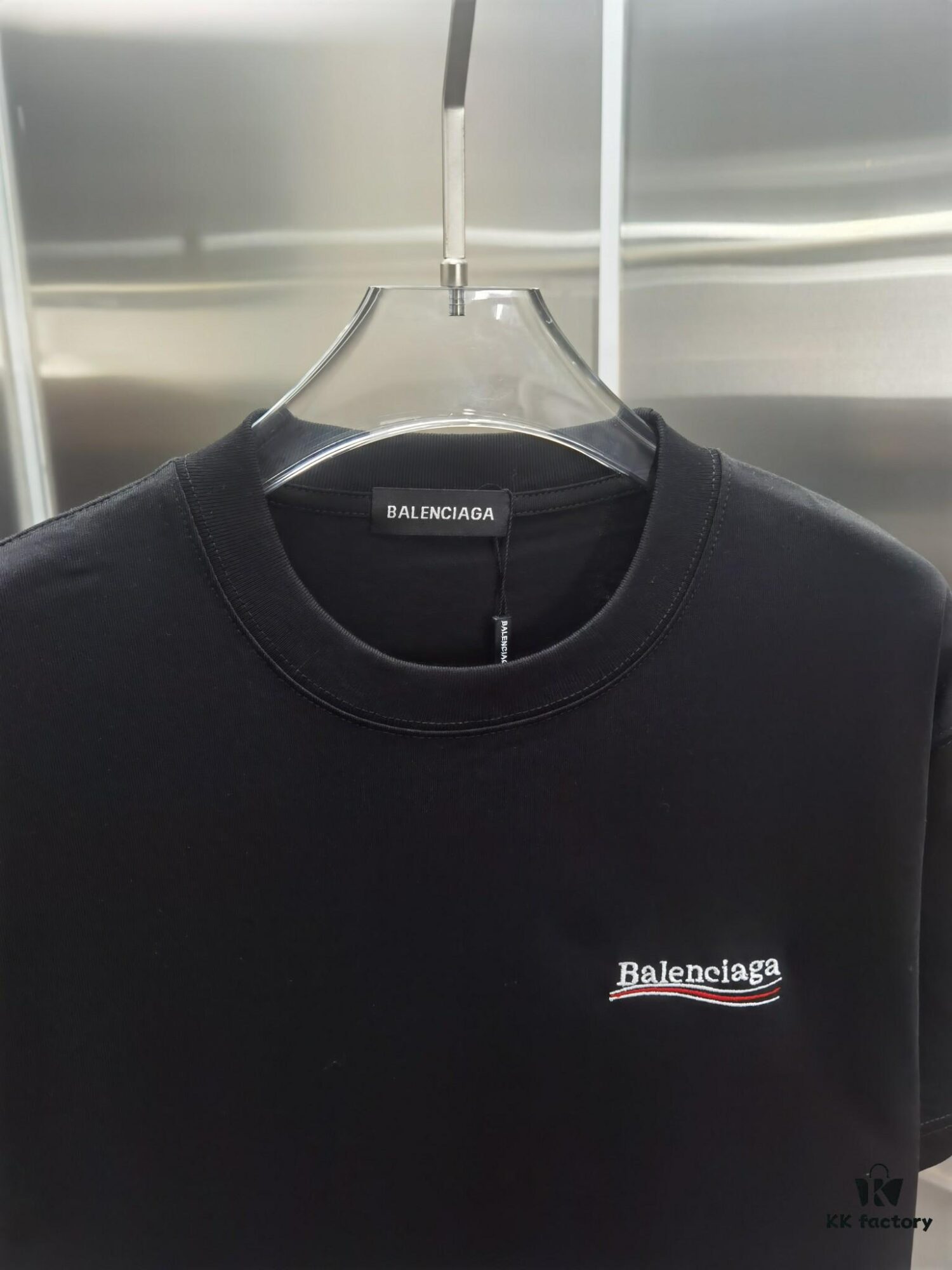 69319fe6ccd8ab3d7af93a51 Paris BLCG (Top-tier Embroidered Version, Distinct from Standard Stock) Short Sleeve T-Shirt