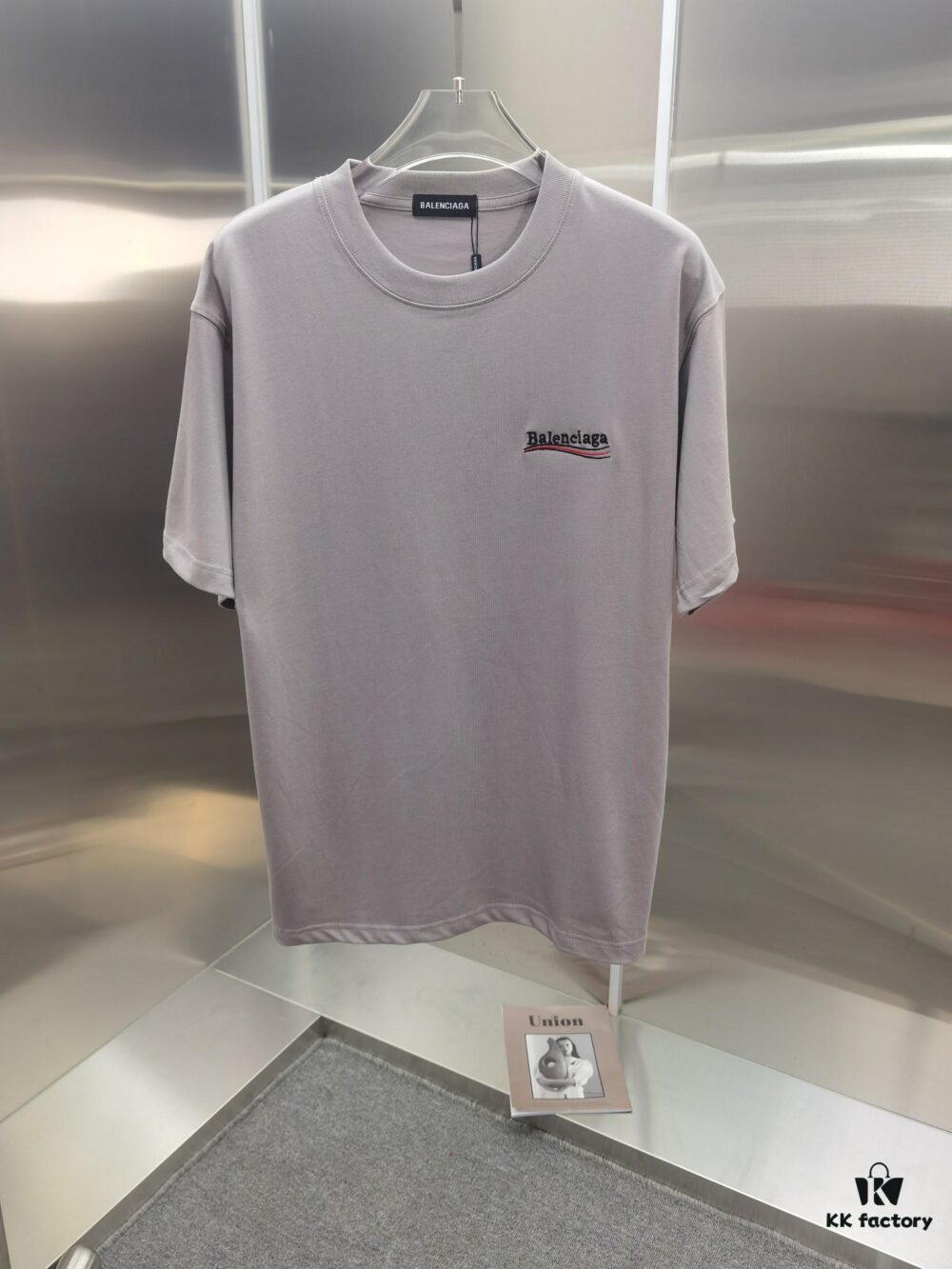 69319fe6ccd8ab3d7af93a55 Paris BLCG (Top-tier Embroidered Version, Different from Standard Stock) Short Sleeve T-Shirt