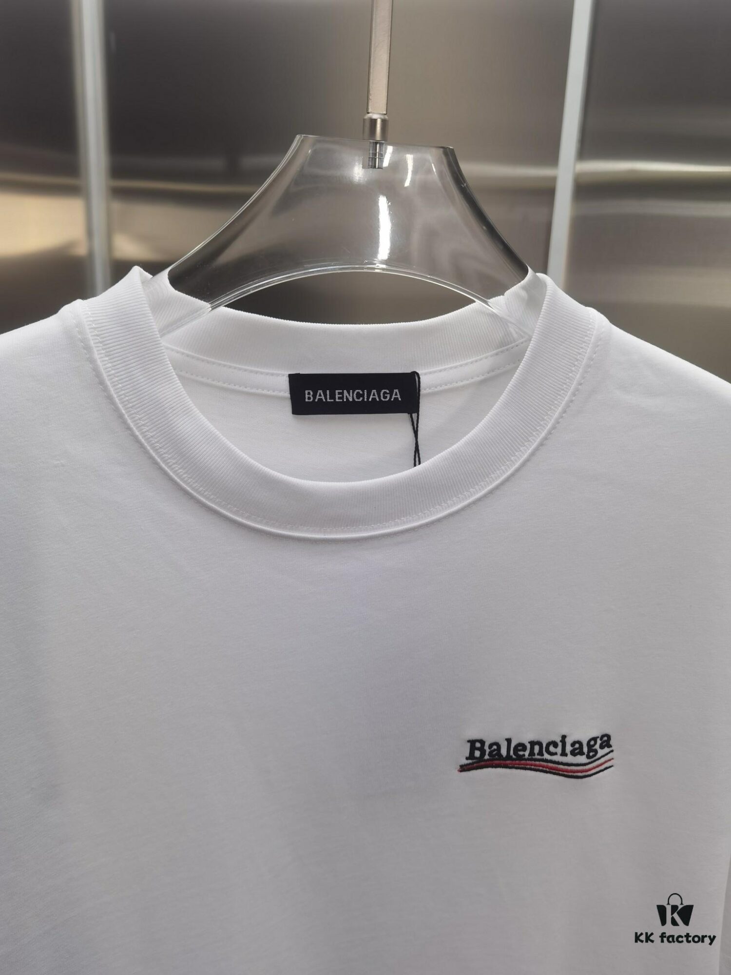 69319fe7ccd8ab3d7af93a63 Paris BLCG (Top-tier Embroidered Version, Distinguished from Standard Stock) Short Sleeve T-Shirt