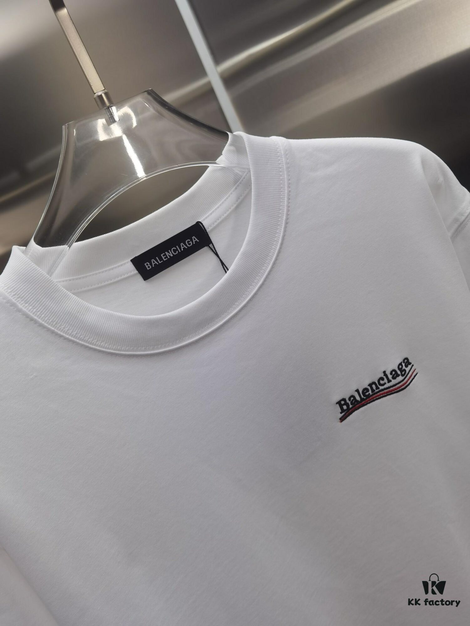 69319fe7ccd8ab3d7af93a64 Paris BLCG (Top-tier Embroidered Version, Distinguished from Standard Stock) Short Sleeve T-Shirt