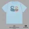 69319fe7ccd8ab3d7af93a67 BALEN Paris 25SS New Arrival Designer Handcrafted Printed Round-Neck Short-Sleeve T-Shirt