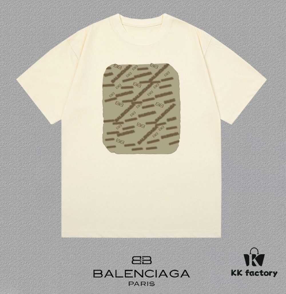 69319feaccd8ab3d7af93a75 BALEN Paris 25SS New Arrival Designer Handcrafted Streetwear Print Crew Neck Short Sleeve T-Shirt