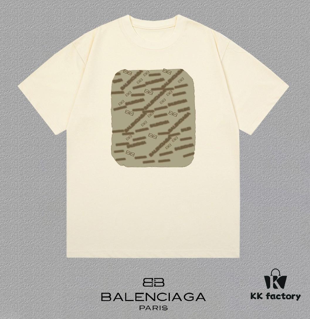 69319feaccd8ab3d7af93a75 BALEN Paris 25SS New Arrival Designer Handcrafted Streetwear Print Crew Neck Short Sleeve T-Shirt