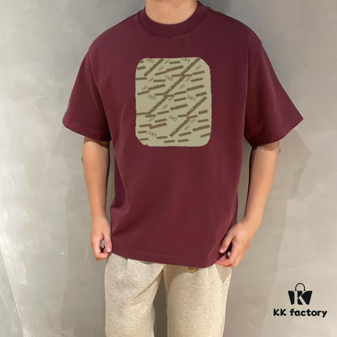 69319febccd8ab3d7af93a78 BALEN Paris 25SS New Arrival Designer Streetwear Print Crew Neck Short Sleeve T-Shirt