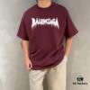 69319feeccd8ab3d7af93a89 BALEN Paris 25SS New Arrival Designer Streetwear Printed Round Neck Short Sleeve T-Shirt