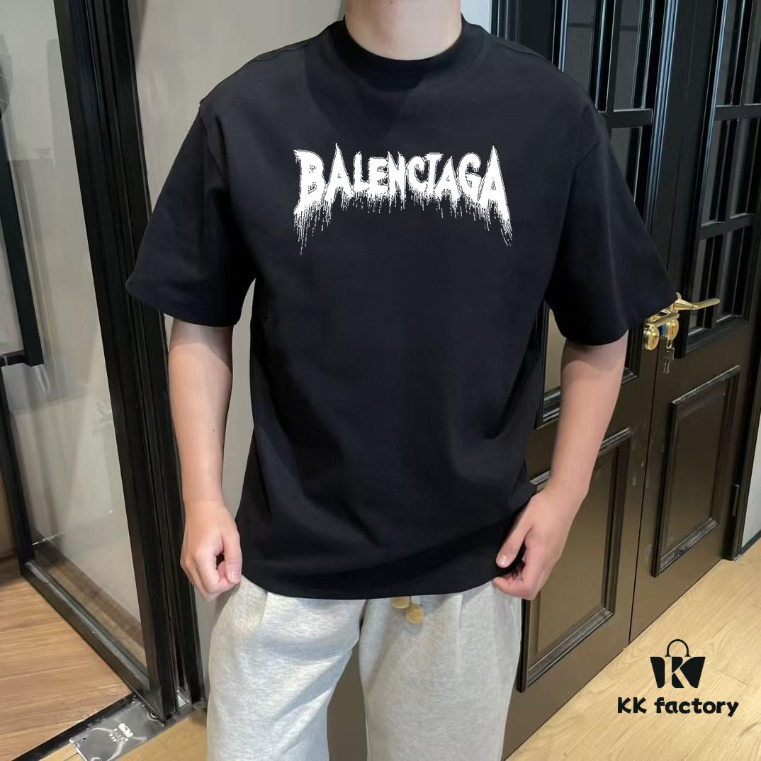 69319fefccd8ab3d7af93a91 BALEN Paris 25SS New Arrival Designer Streetwear Print Round Neck Short Sleeve T-Shirt, 300gsm Cotton, Oversized Drop Shoulder Fit, Spring/Summer Collection