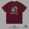 69319ff1ccd8ab3d7af93a9a BALEN Paris 25SS New Arrival Designer Handcrafted Streetwear Print Crew Neck Short Sleeve T-Shirt