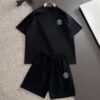 69319ff3ccd8ab3d7af93ab8 Balenciaga High-End Custom 2025 Spring/Summer New Elastic Waist Casual Heavy Wash Suit, Wax-Dyed Textured Breathable Fabric, Store Exclusive Custom Material