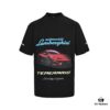 69319ff8ccd8ab3d7af93b0e Balenciaga Lamborghini Racing Short Sleeve T-Shirt