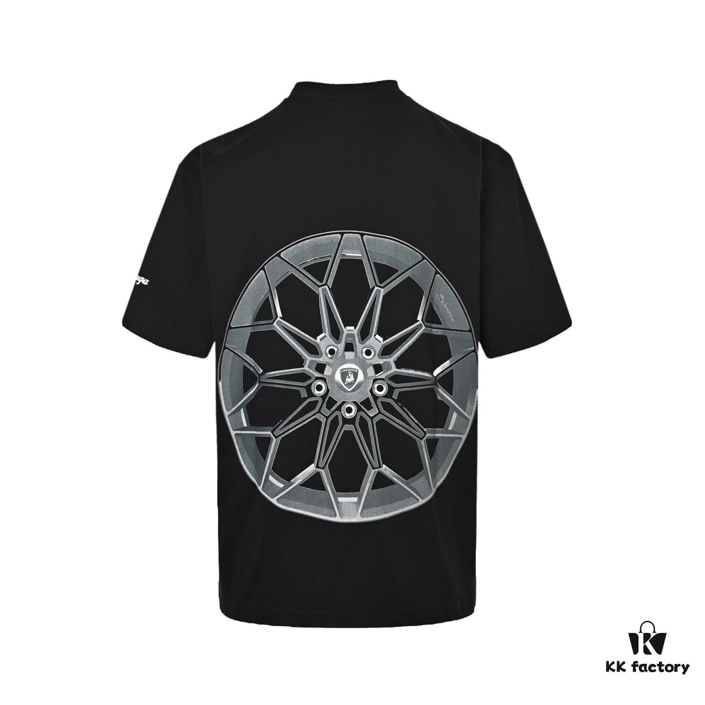 69319ff8ccd8ab3d7af93b10 Balenciaga Lamborghini Racing Short Sleeve T-Shirt