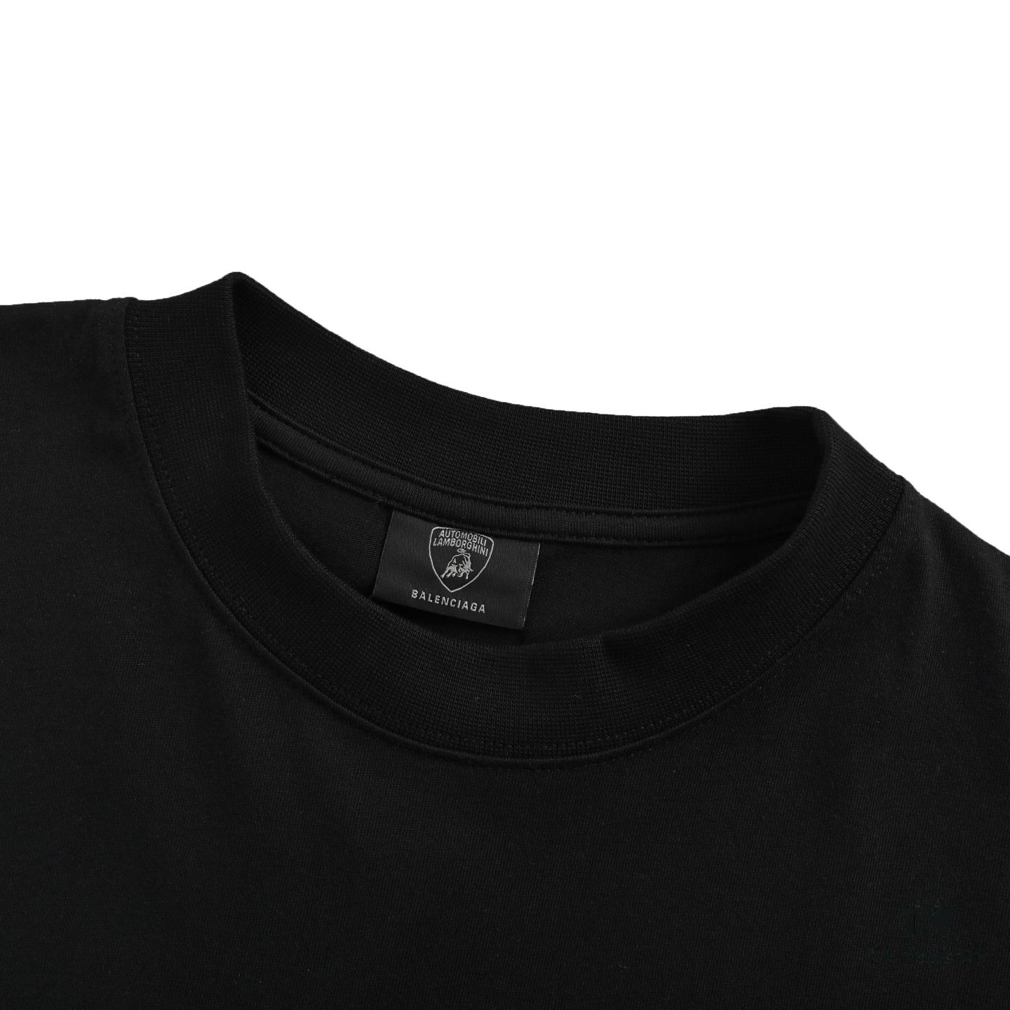 69319ff8ccd8ab3d7af93b11 Balenciaga Lamborghini Racing Short Sleeve T-Shirt