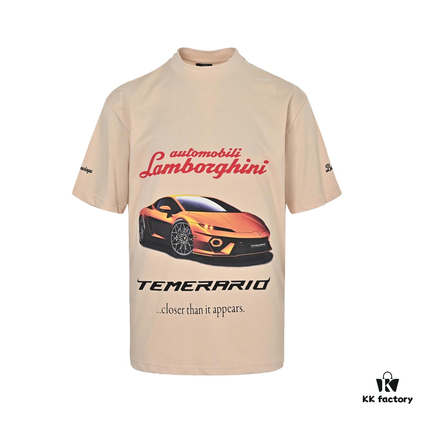 69319ff9ccd8ab3d7af93b19 Balenciaga Lamborghini Racing T-Shirt