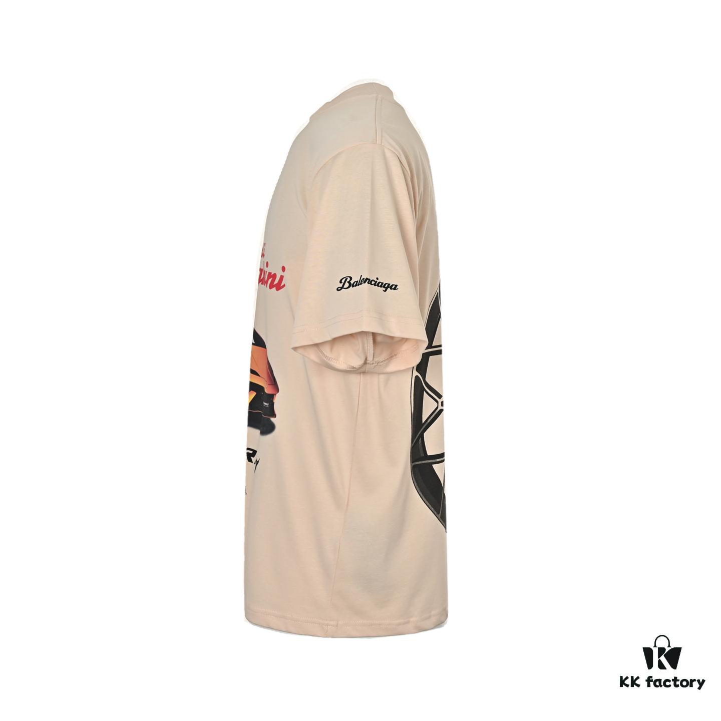69319ff9ccd8ab3d7af93b1a Balenciaga Lamborghini Racing T-Shirt