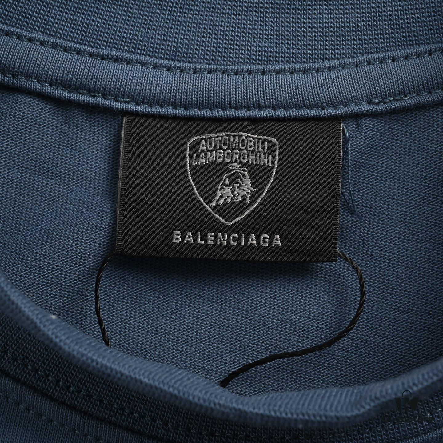 69319ffaccd8ab3d7af93b30 Balenciaga Lamborghini Racing T-Shirt