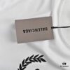 69319ffcccd8ab3d7af93b5f Balenciaga Wheat Logo Print Short-Sleeve T-Shirt