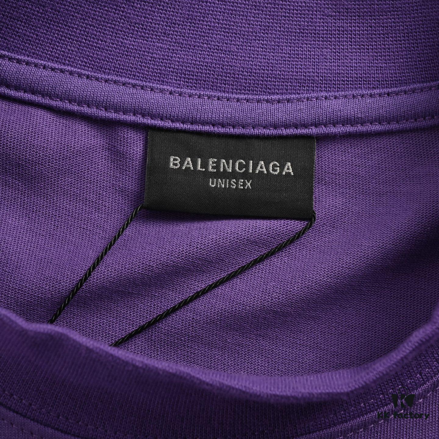 69319fffccd8ab3d7af93b96 Balenciaga New Embroidered 01 Basketball Short Sleeve T-Shirt