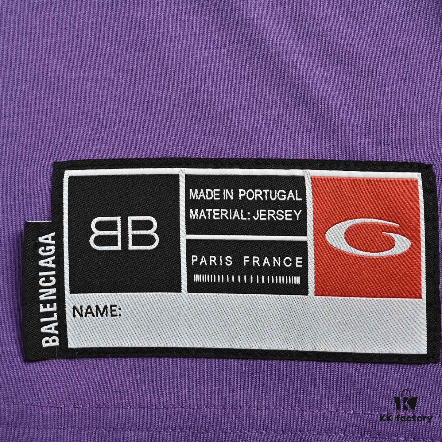 69319fffccd8ab3d7af93b99 Balenciaga New Embroidered 01 Basketball Short Sleeve T-Shirt