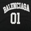 6931a000ccd8ab3d7af93bac Balenciaga 25SS Basketball Embroidered No.1 Print Short Sleeve T-Shirt