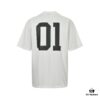 6931a001ccd8ab3d7af93bba Balenciaga 25SS Basketball Embroidered Number 01 Print Short Sleeve T-Shirt