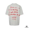 6931a003ccd8ab3d7af93be0 Balenciaga Valentine's Limited Edition Graffiti Heart Short-Sleeve T-Shirt