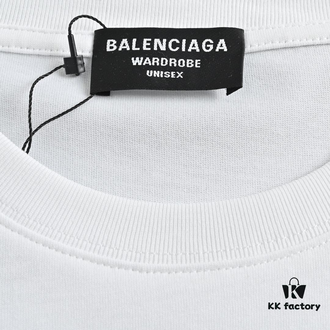 6931a004ccd8ab3d7af93bf5 Balenciaga 23SS World Food Programme Printed Short-Sleeve T-Shirt
