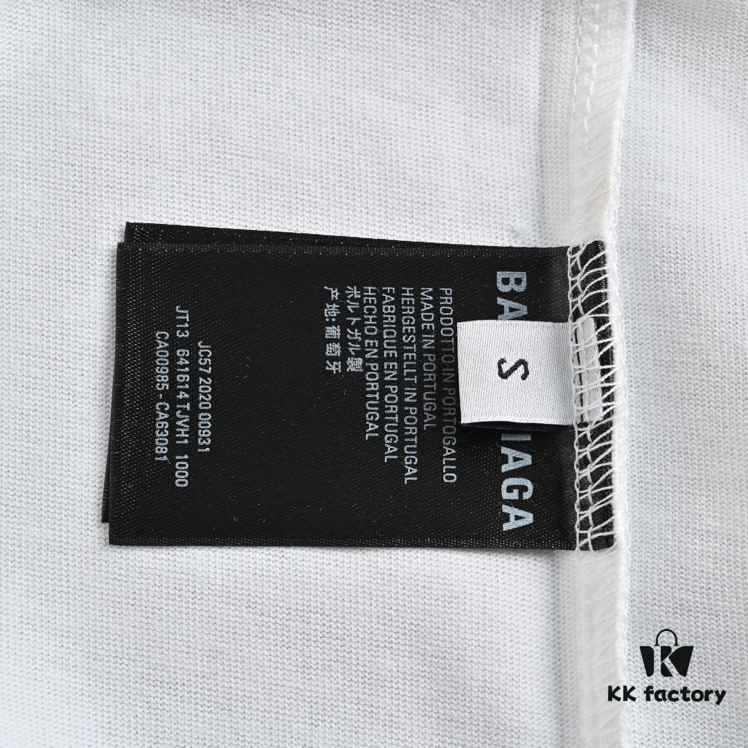 6931a004ccd8ab3d7af93bf8 Balenciaga 23SS World Food Programme Printed Short-Sleeve T-Shirt