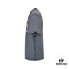Balenciaga 24SS Reversed Rainbow Print Short Sleeve T-Shirt