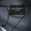 Balenciaga 24SS Reversed Rainbow Print Short Sleeve T-Shirt